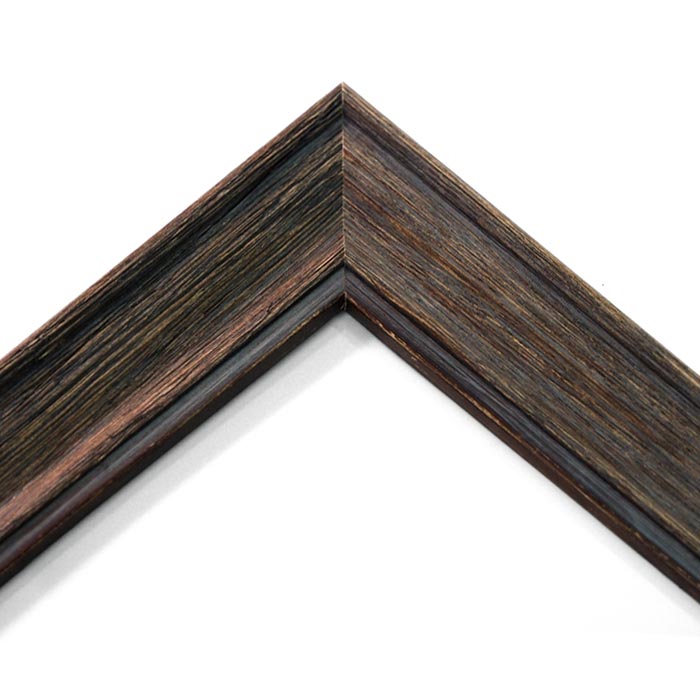 Vintage Holz-Bilderrahmen 13 x 18, schwarz